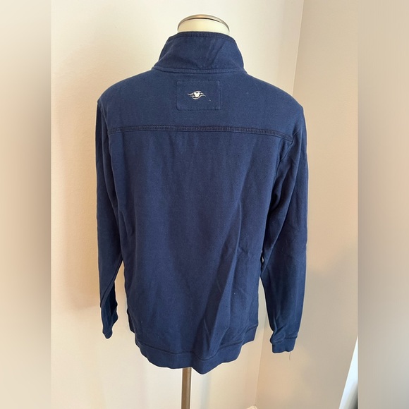 Disney Cruise Line Men's Snap Polo Shirt Blue Long Sleeve Size M Medium 2019 LN - Picture 2 of 8